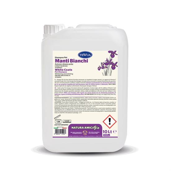 SHAMPOO MANTI BIANCHI N.A. BIO 10LT