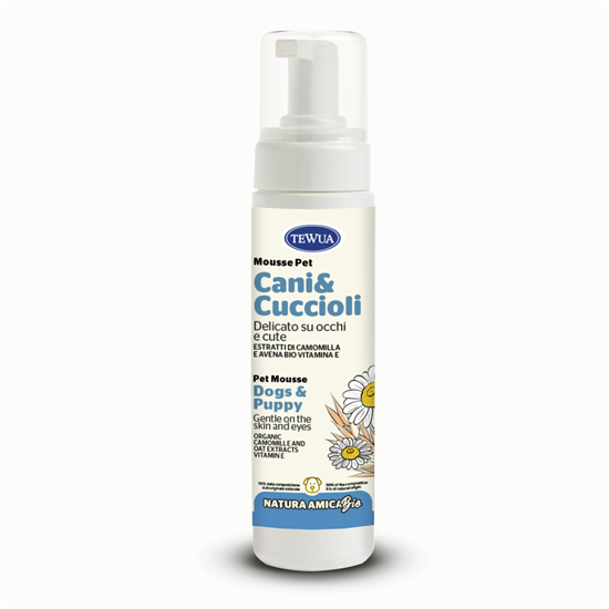 SHAMPOO MOUSSE CANI&CUCCIOLI N.A.BIO 200ML