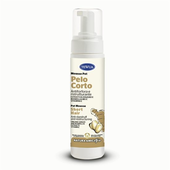 SHAMPOO MOUSSE PELO CORTO N.A.BIO 200ML