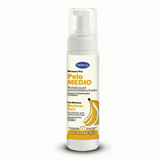 SHAMPOO MOUSSE PELO MEDIO N.A.BIO 200ML