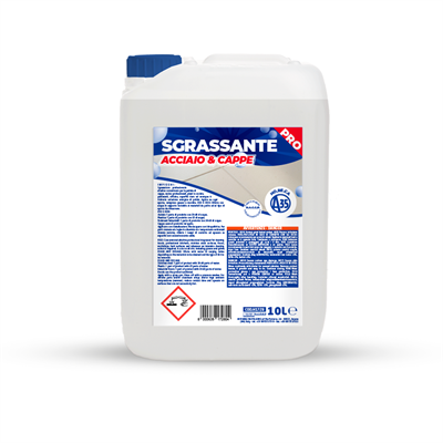 SGRASSANTE ACCIAIO E CAPPE 10L