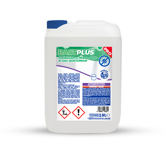 BACTPLUS IGIENIZZANTE-FRUTTI DI BOSCO 10L